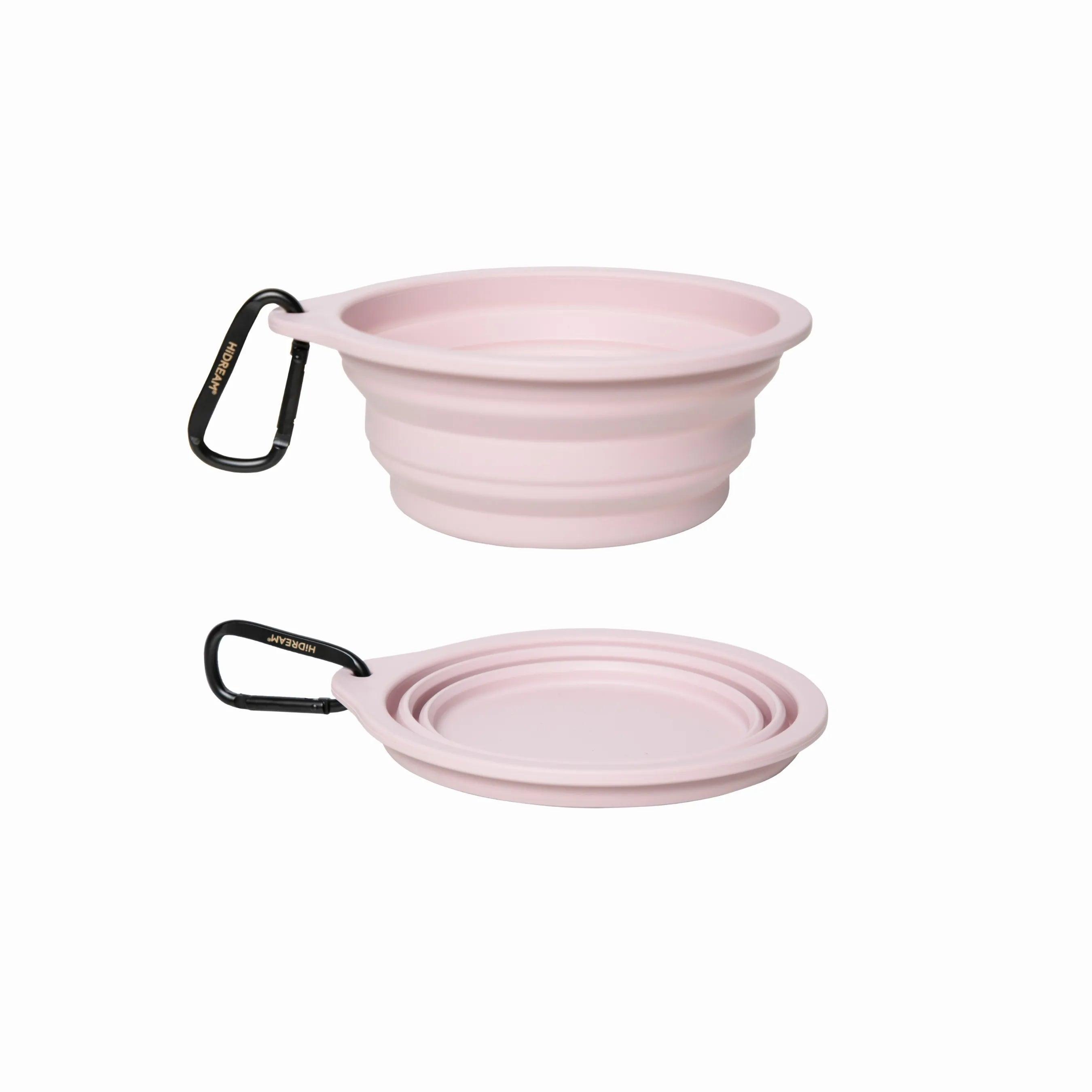 Portable Folding Pet Bowl Pink - YMOAs