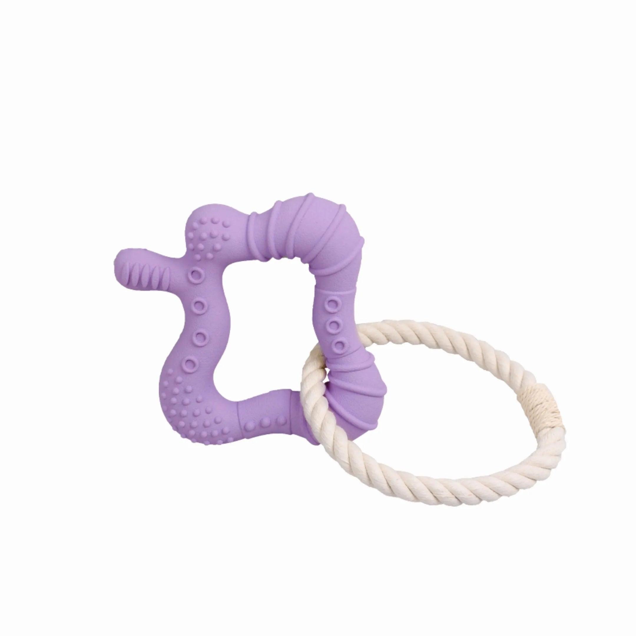 Nomi Quirky-Tug Dog Toy Lavender Bliss - YMOAs