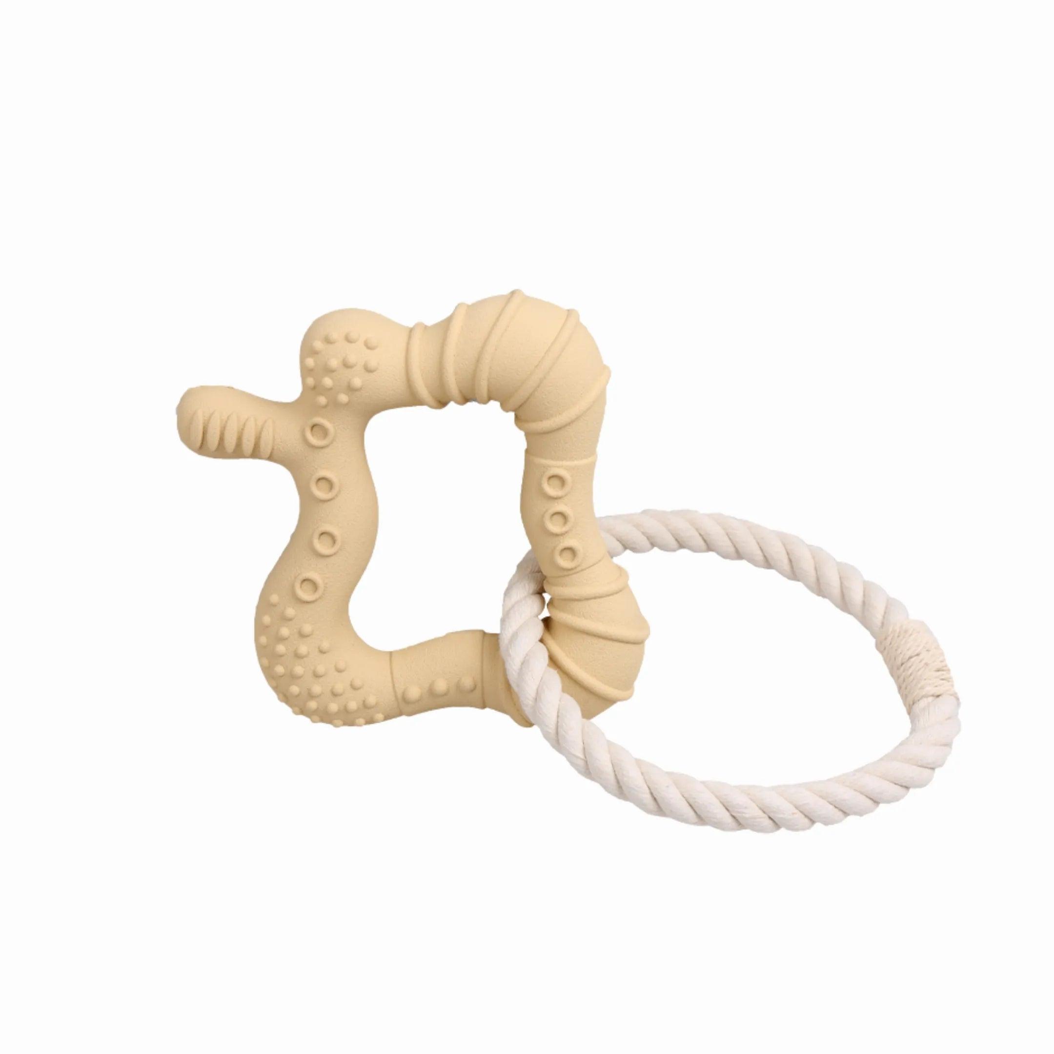 Nomi Quirky-Tug Dog Toy Sandy Shore - YMOAs